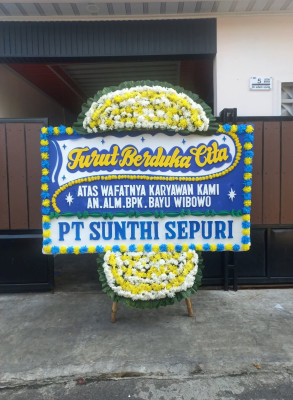 Papan Bunga Duka di Lubuk Linggau Selatan I