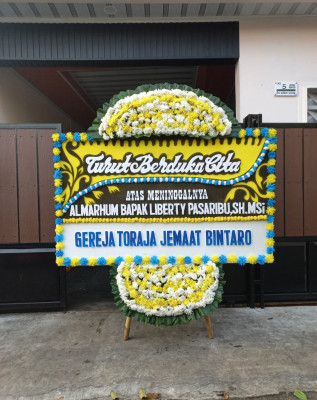 Papan Bunga Duka di Lubuk Linggau Selatan I