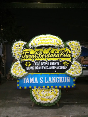 Papan Bunga Duka di Lubuk Linggau Selatan I